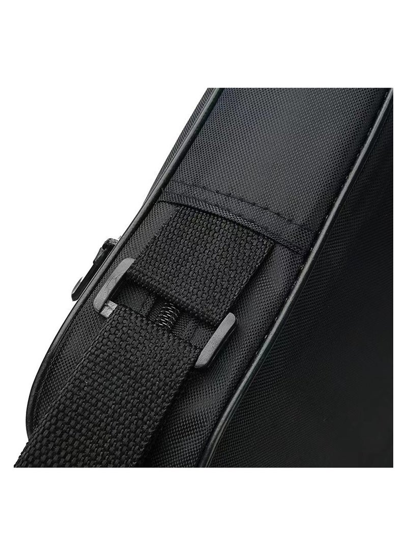 New multi compartment laptop bag 15.6-inch travel briefcase with expandable storage, large mixed shoulder bag, waterproof and dustproof business messenger briefcase, black  - Image 5