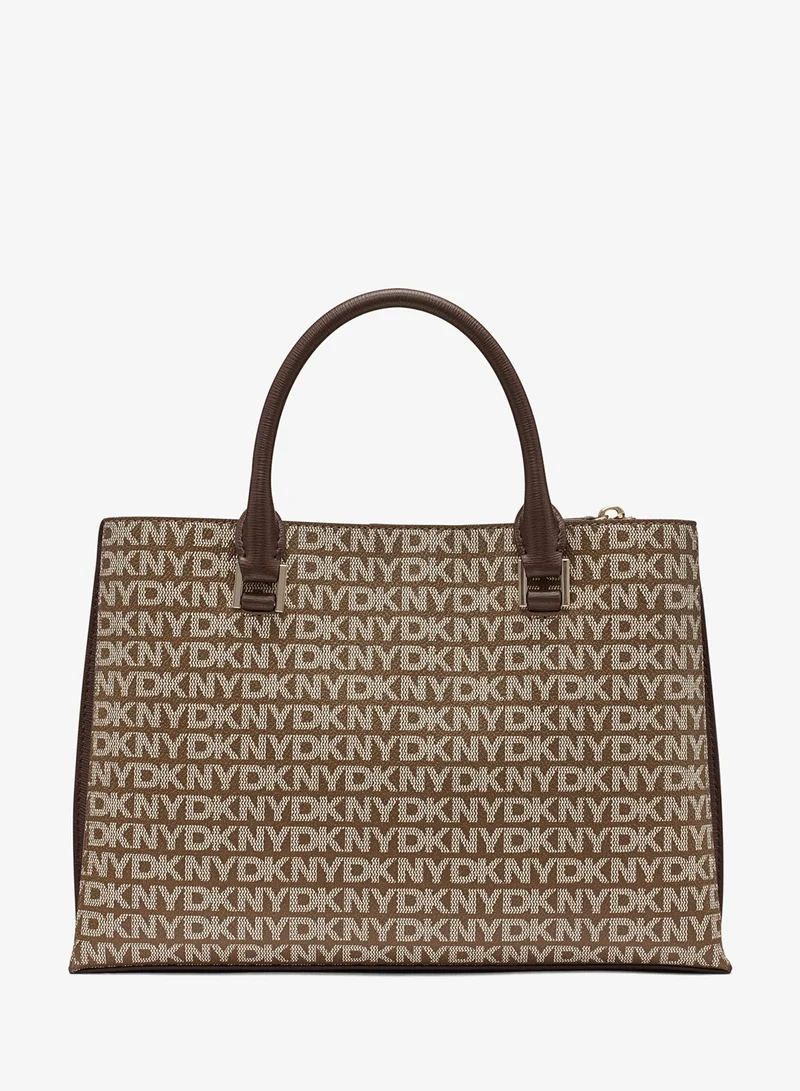 دكني حقيبة ساتشيل بمقبض علوي وشعار براينت