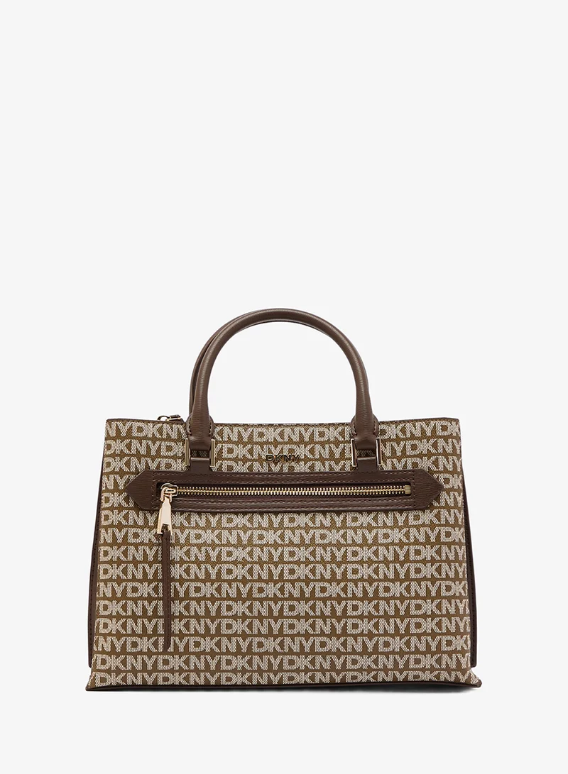 DKNY Bryant Logo Top Handle Satchel