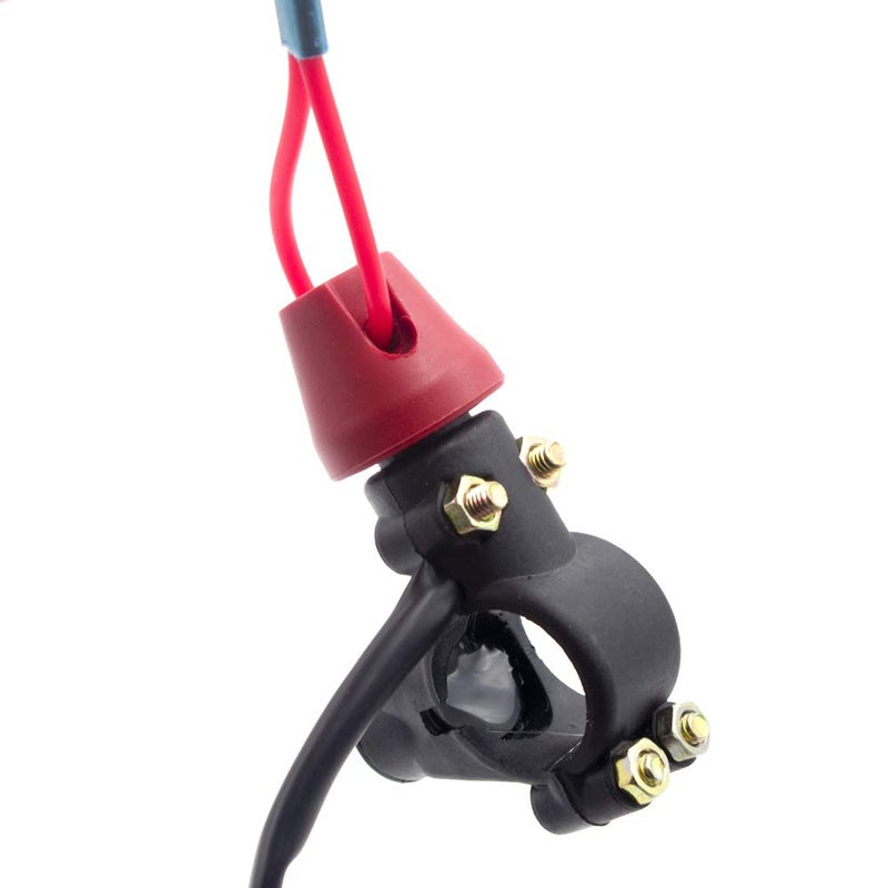 Royitay Kill Switch for 50cc 70cc 90cc 110cc 125cc 150cc 200cc 250cc ATV Dirt Bike Go Kart Pit Bike 4 Wheeler Quad Trail Bike Handlebar Mount Tether Engine - Image 4