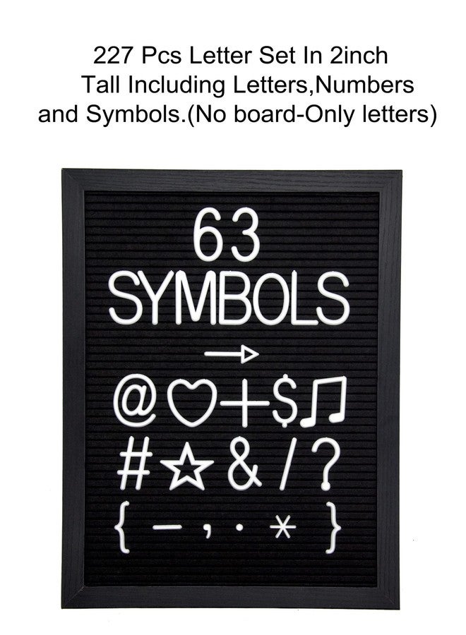 G GAMIT Felt Letter Board Letters Set - 227pcs 2 inch Tall Letters - Image 3