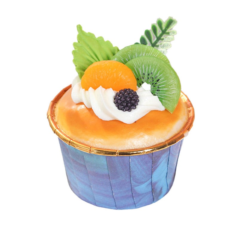 Artificial Cupcake: 1PC Premium PU & PVC Material High Realism - Fine Craftsmanship Fake Cupcake for Kitchen Decoration, Bakery Decor, Photo Props - Image 3
