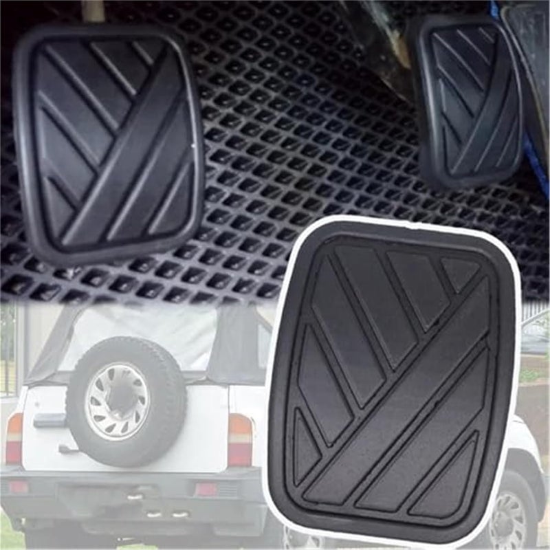 Wivplex Rubber Brake and Clutch Pedal Pad Covers - Image 4