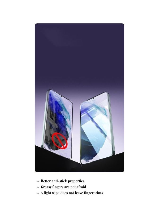 Color Fans Samsung Galaxy S24 Privacy Screen Protector (2024 Dust-Free Install), Full Coverage Anti Spy Private Tempered Glass Film, Bubble Free  - Image 2