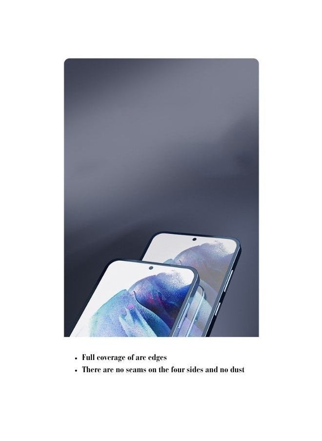 Color Fans Samsung Galaxy S24 Privacy Screen Protector (2024 Dust-Free Install), Full Coverage Anti Spy Private Tempered Glass Film, Bubble Free  - Image 3