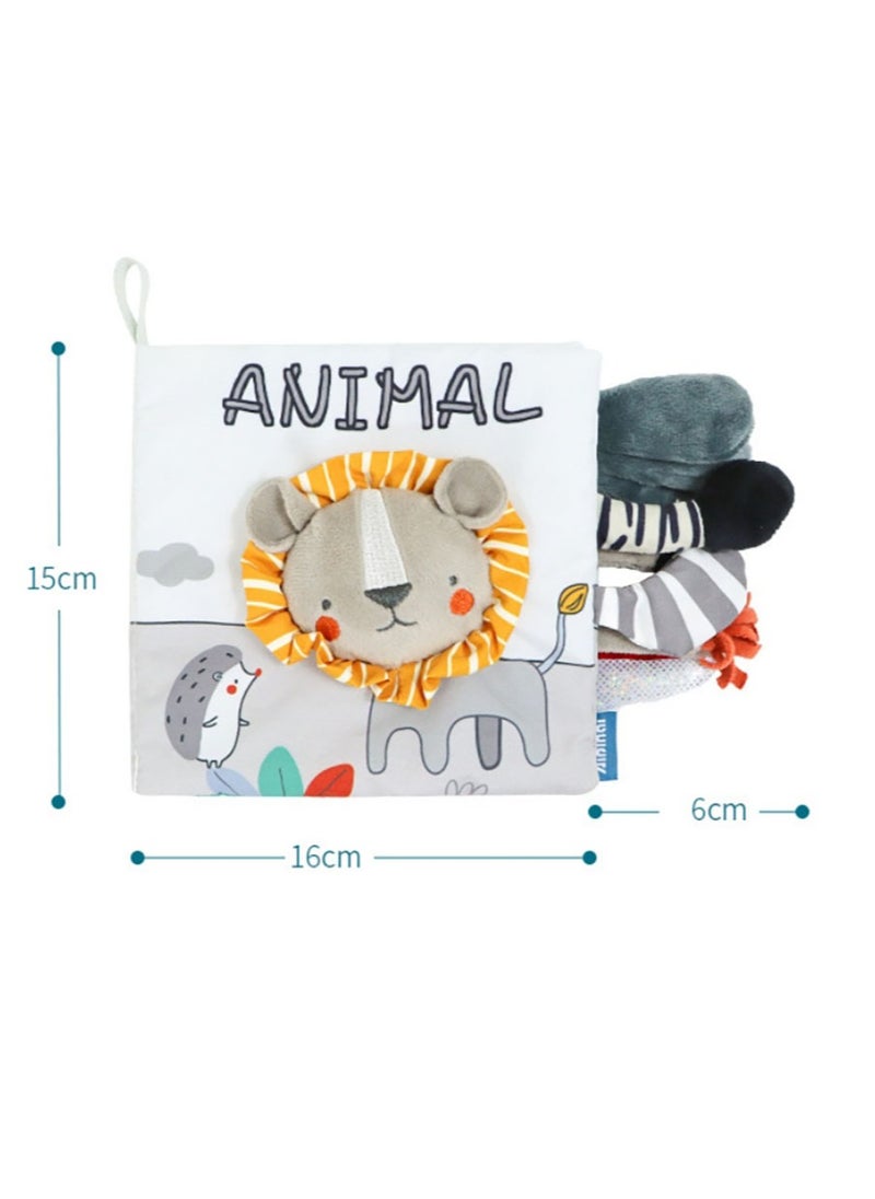 Baby Animal Tail Cloth Book Educational Toy Book Tear-resistant Baby Cloth Book Enlightenment Early Education Toy Book,Gray White Rabbit - pzsku/Z16CAFA9CB52454EB4E0FZ/45/_/1730206059/619f01c6-16fa-4ef1-9c48-d73e10dbd77c