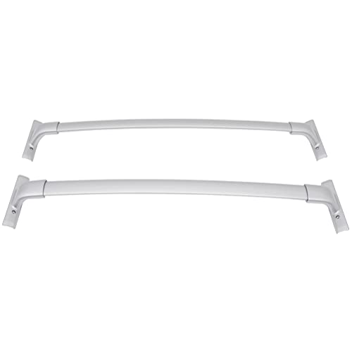 ROADFAR حامل سقف ROADFAR بار عرضي يناسب نيسان مورانو 2015-202، بار عرضي للأمتعة من الألمنيوم، يناسب نماذج القضبان الجانبية فقط - Image 4