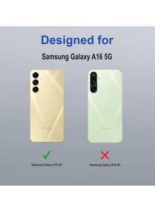 Magnetic case for Samsung Galaxy A16, High Grade Drop Protection with Shockproof Strip, Translucent Matte Back Phone Case - view 2