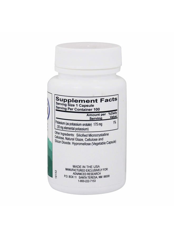 Advanced Research Potassium Orotate 175 Mg. 100 Vegetable Capsule(S) 55473 - Image 3