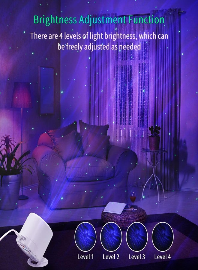 Caiyue Galaxy Projector, Bedroom Star Projector, Galaxy Light Projector with Remote Control and Timer, Adjustable LED Light Colour, Brightness and Speed, Star Projector Night Light for Bedroom Parties. - Image 3
