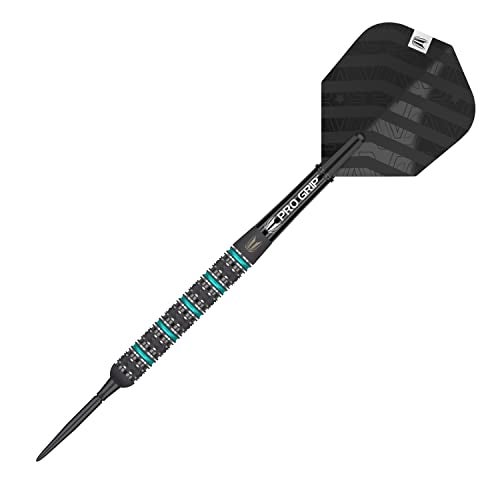 Target Darts Rob Cross Black Edition 23G 90% Tungsten Swiss Point Steel Tip Darts Set - Image 4