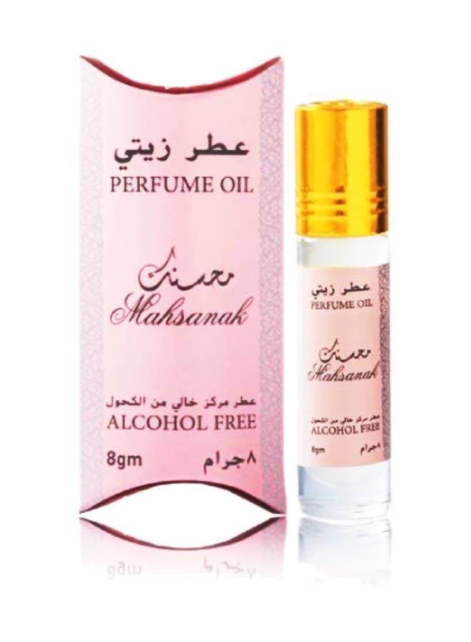 بانافع 1 قطع محسنك عطر زيتي 8 جرام من بانافع للعود – عطر زهري بودري دافئ - Image 1