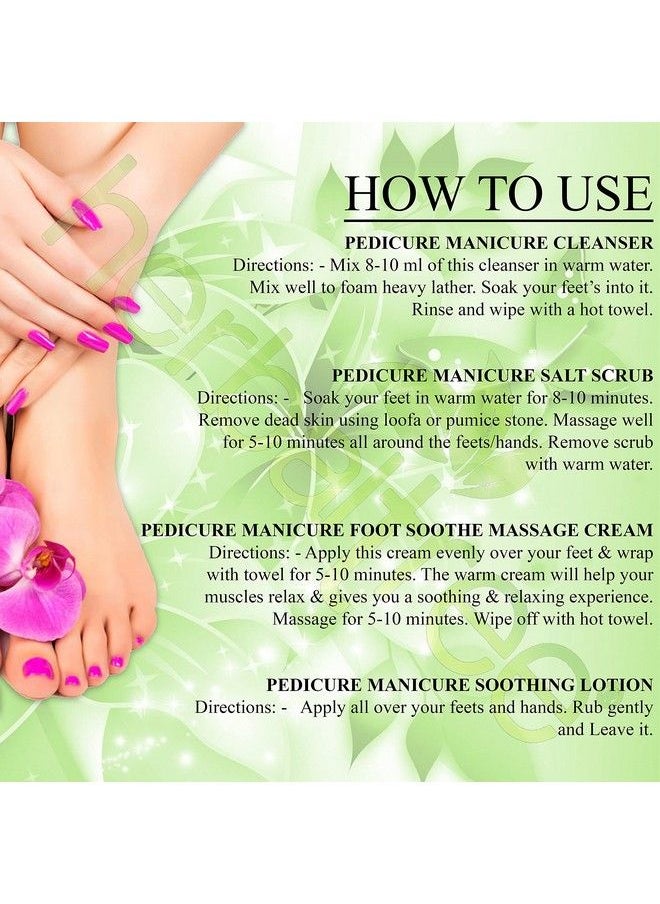 Herbal Tree - Pedicure Manicure Kit For Healthy Tips & Toes Make You Feel Relaxing (800 G) - Image 1