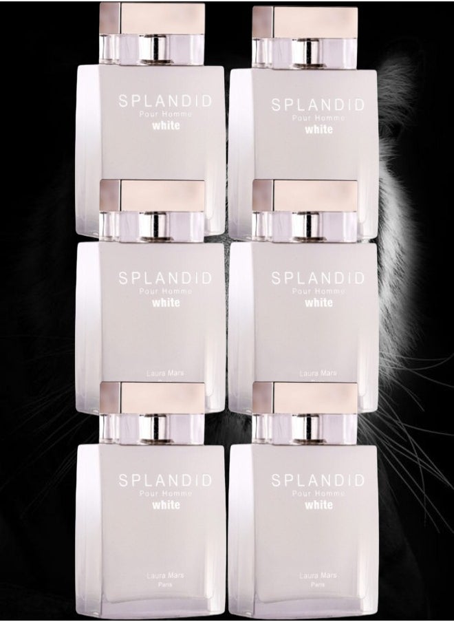 Laura Mars - 6 Pieces Splandid White Perfume 100ml EDP - Image 1