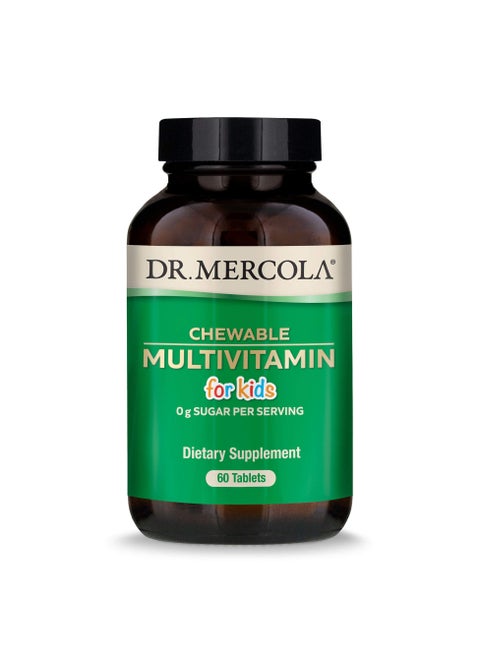 Chewable multivitamin for kids 0g sugar per serving 60 tablets | dietary supplement