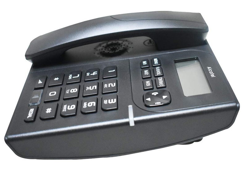 Alcatel New T-58 Black Corded Landline Phone with Caller id and Speaker with Attractive Design - Image 4