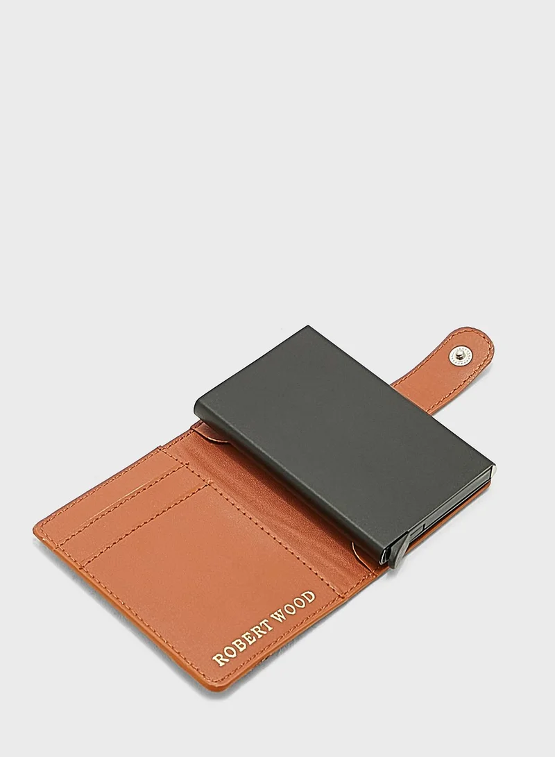 Robert Wood Pop Up Card Holder Wallet