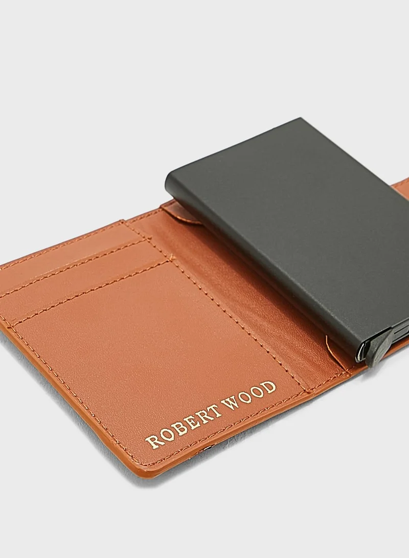 Robert Wood Pop Up Card Holder Wallet