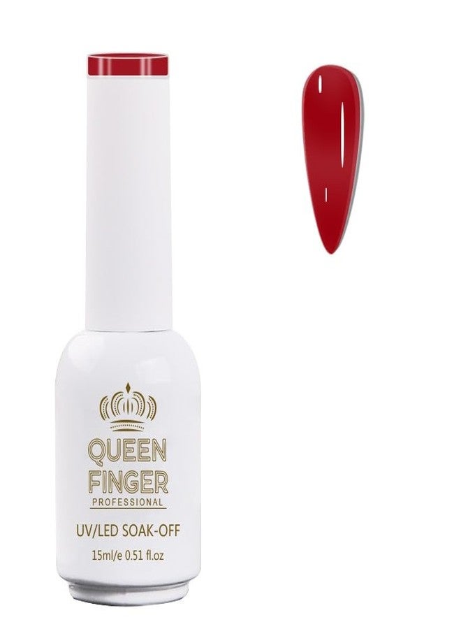 QUEENFINGER Gel Polish 15ml Soak Off Spring Nail Art Manicure Salon DIY Design Decoration at Home UV Lamp Needed (09) - Image 1