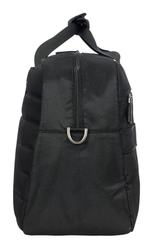 Bric's Brics BY Ulisse Duffel Bag Luxury Weekender Bags for Women and Men Premium Carry On Bag and Overnight Bags The Perfect Personal Item Bag for Travel Black - Image 3