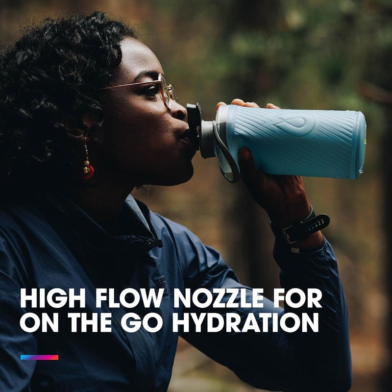 HydraPak FLUX 750ml Water Bottle - Redwood - Image 2