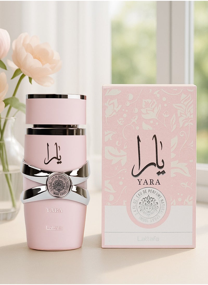 Lattafa - Yara For Women Eau De Parfum 100ML | Vanilla Perfume for Women with Long Lasting Arabic Fragrance - Image 1