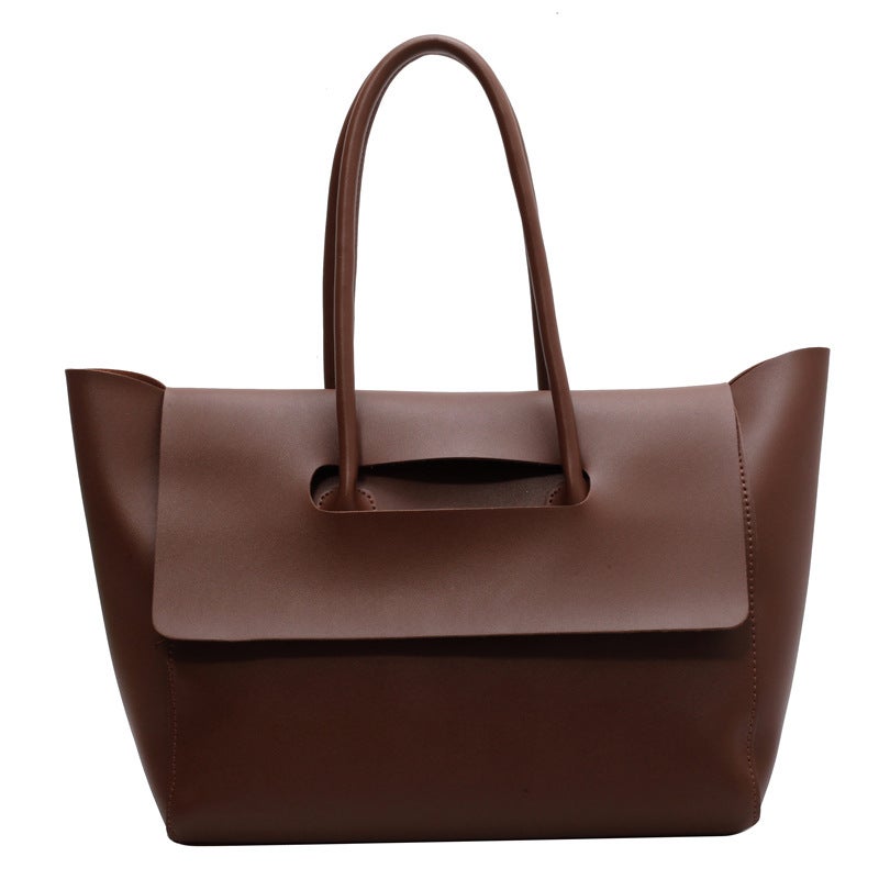 Women's Shoulder Bag Tote PU Leather Large Capacity - Image 5