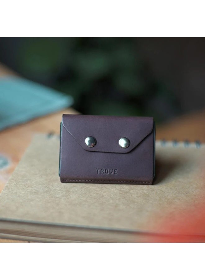 Trove Third Edition Card Wallet in Black and Brown from Trove - Image 3
