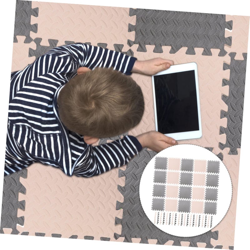 20pcs Interlocking Soft Puzzle Floor Mats For Baby Crawling Playroom Nursery - Image 5
