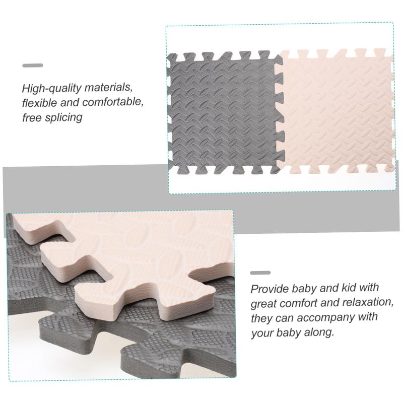 20pcs Interlocking Soft Puzzle Floor Mats For Baby Crawling Playroom Nursery - Image 4