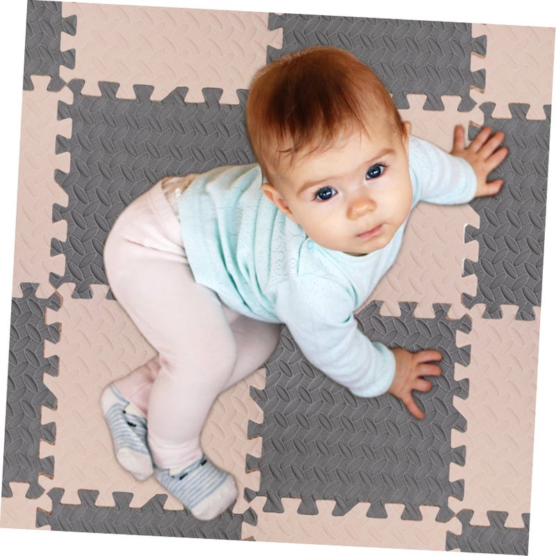 20pcs Interlocking Soft Puzzle Floor Mats For Baby Crawling Playroom Nursery - Image 3