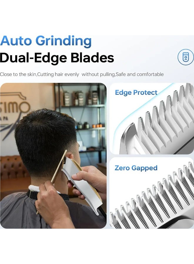 جامايكا ماكينة حلاقة وتشذيب الشعر واللحية قابلة للشحن Jamaky JPC‑90008 – شاشة رقمية وأمشاط قابلة للتعديل - Image 5