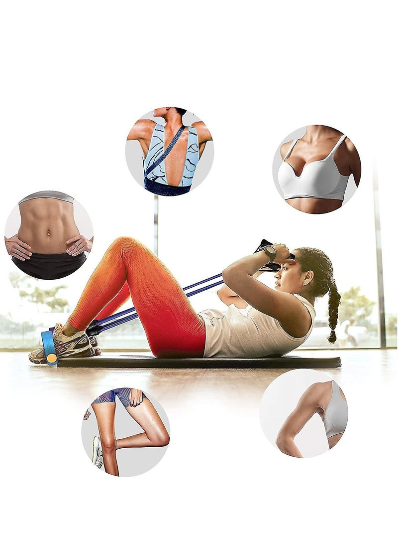 Spall Full Set Tummy Trimmer Double Spring with Hand Grip & Jump Rope for Home Workout - Image 2