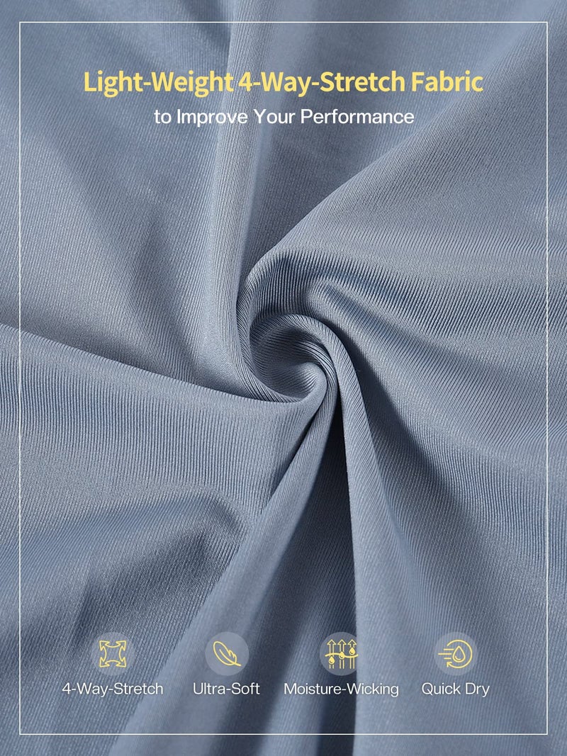 ARSUXEO Pro Cycling Jersey Men Short Sleeves Ultra-Light Road Bike Jersey Cycling Biking Bicycle Shirt Grey Size XX-Large - Image 4