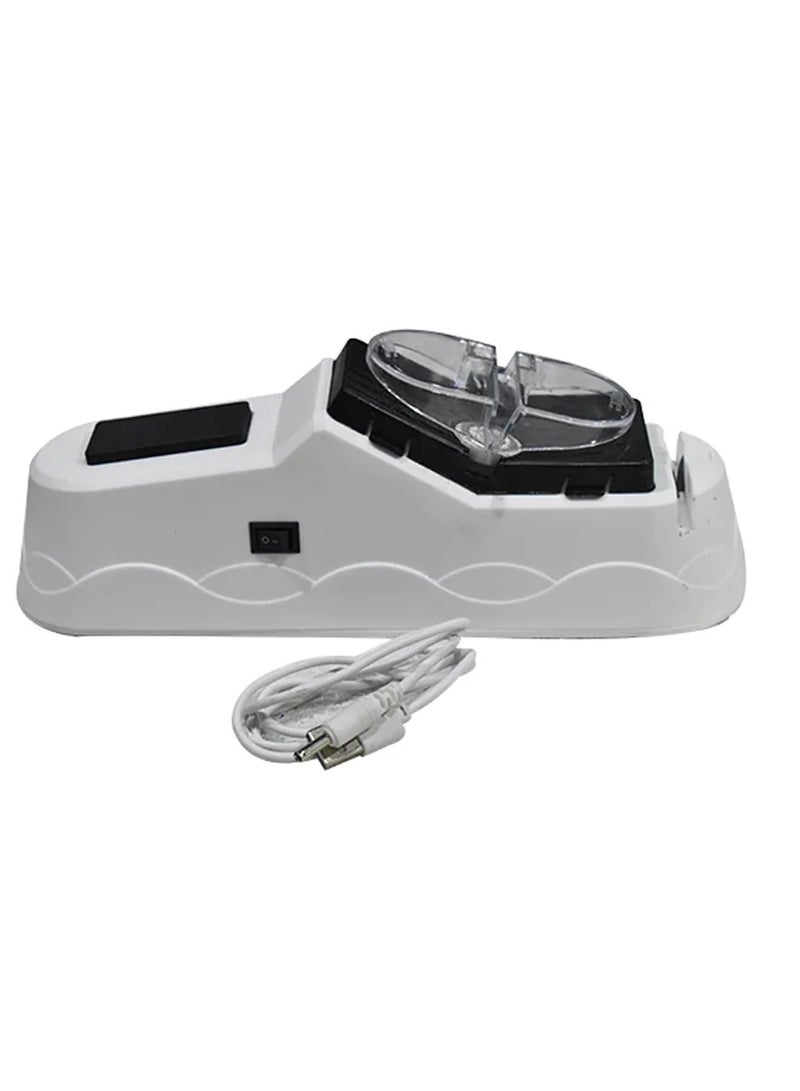 Electric Knife Sharpener With Protective Cover Professional Electric Knife Sharpener Tool for Home - Image 2