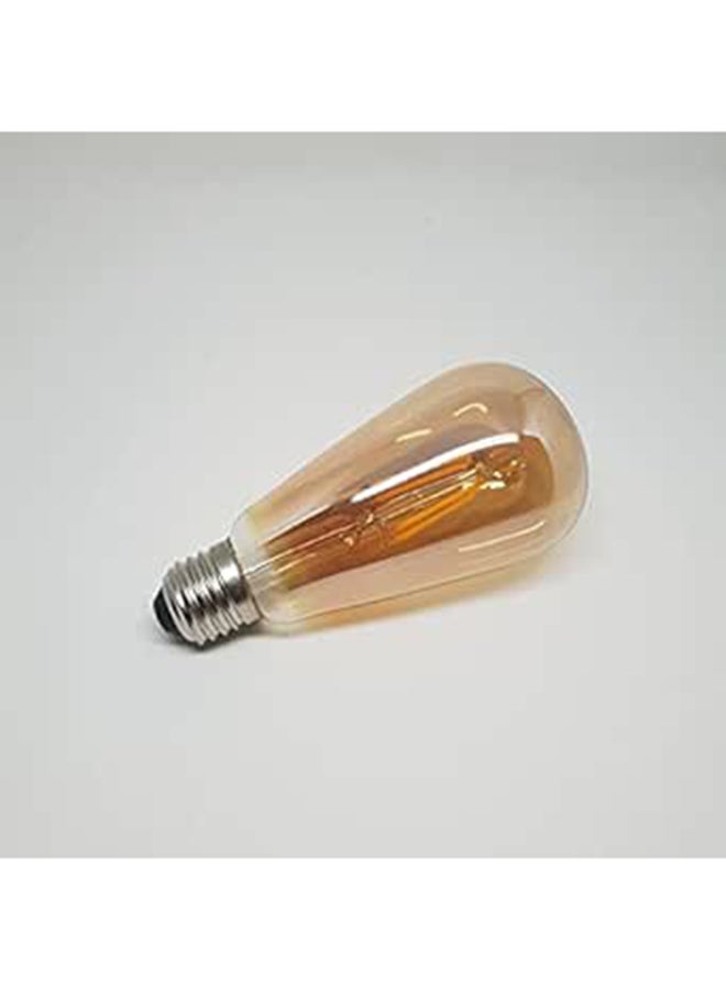 لمبات ديكورية على شكل كمثرى باللون الأصفر