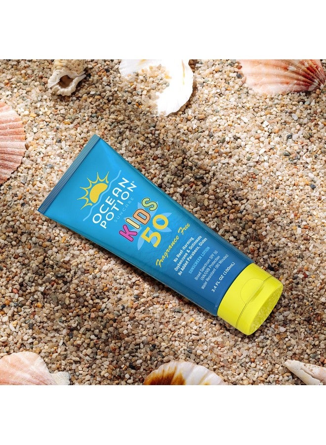 Ocean Potion Sunscreen Lotion SPF#50 KIDS 3.4oz - Image 5