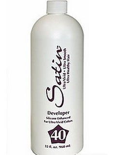 Satin Satin  Ultra Vivid Fashion Colors  Oxide Developers  Satin Oxide 40 Volume  32oz 