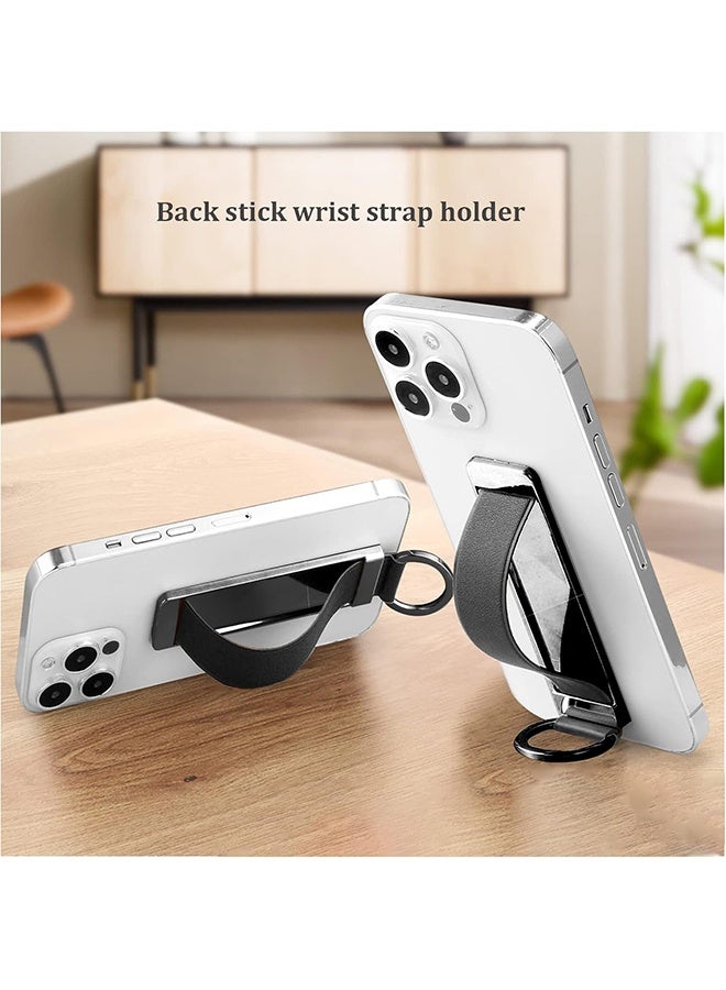 كوانتوم 5 قطع من حوامل تثبيت الهاتف، حامل لاصق عالمي، حامل حزام للهاتف يناسب معظم الهواتف المحمولة وأغطية الهواتف. - Image 3