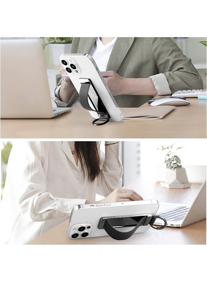 كوانتوم 5 قطع من حوامل تثبيت الهاتف، حامل لاصق عالمي، حامل حزام للهاتف يناسب معظم الهواتف المحمولة وأغطية الهواتف. - Image 5