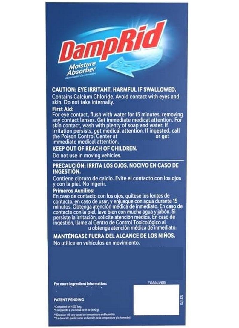 DampRid - Lavender Vanilla Hanging Moisture Absorber 1.3 Kg - Image 1