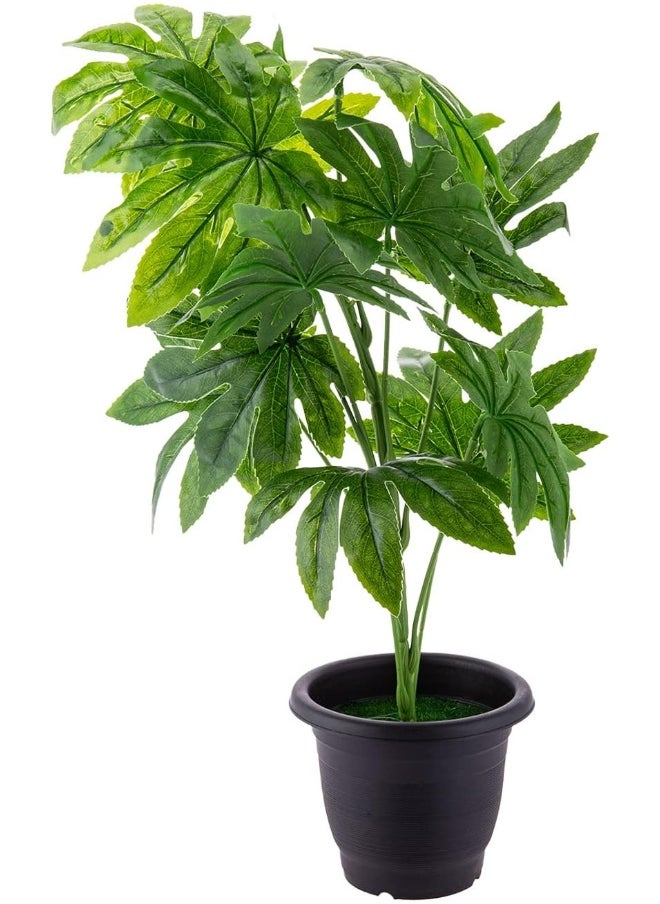 AKDC AKDC Artificial Plant L(13CM) XW(13CM) XH(45CM) Green  - Image 1