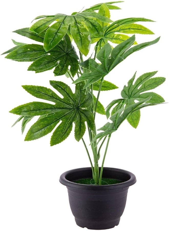 AKDC AKDC Artificial Plant L(13CM) XW(13CM) XH(45CM) Green  - Image 4