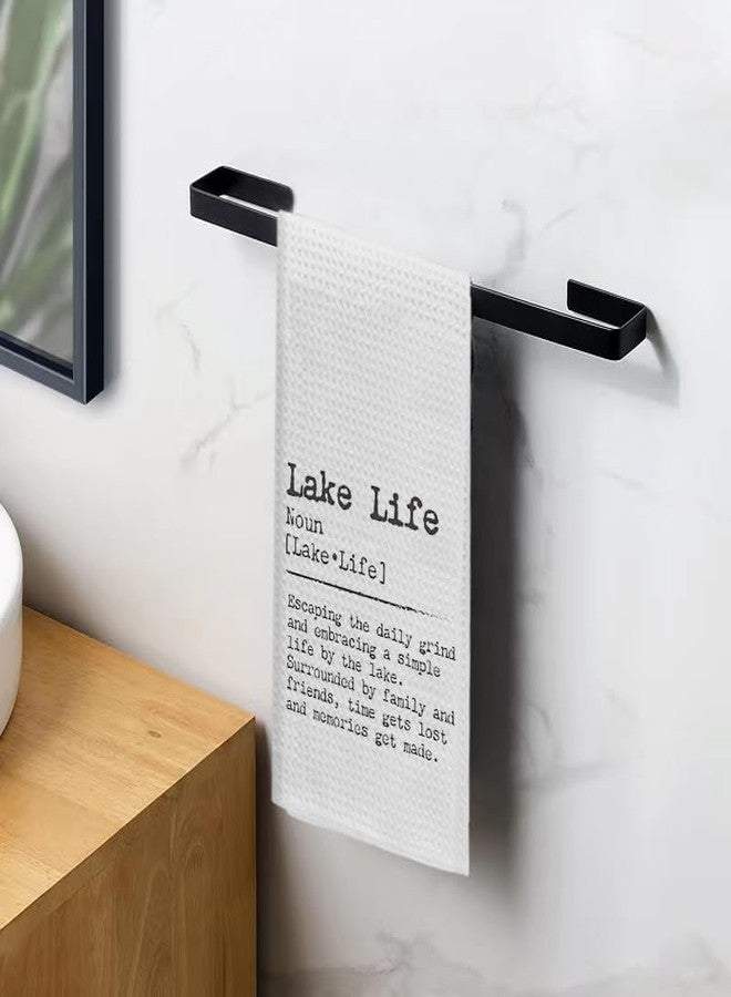 Knibeo Lake Life Kitchen Towels - Waffle Weave, 16 x 24 Inch, Lake House Decor, Gifts - Image 2