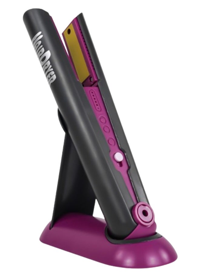 Kids Hairdressing Toy Set with Straightener , Pretend Play Hair Styling Kit with Brush and Rollers , Light and Sound Hair Salon Toy for Children , Creative Role Play Gift - Image 3