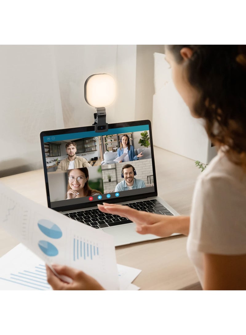 Barakah LED Video Light, Mini Selfie Light Camera Light Led Light for Phone, Laptop, Tablet and Computer, Dimmable Fill Lamp for Conference/Zoom Call/Photography/Makeup/Picture - Image 4