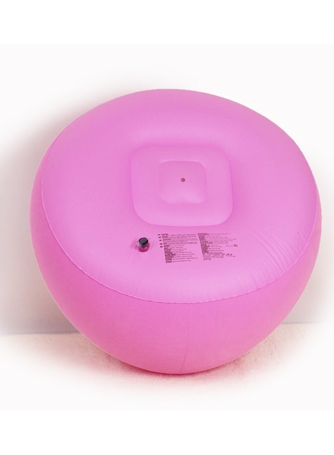 DubaiGallery أريكة هوائية قابلة للنفخ لغرفة المعيشة متعددة الألوان 105 × 105 × 65 سم - Image 3