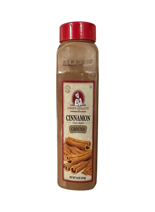 Chef's Quality Chefs Quality Ground Cinnamon 16 Ounce - Image 1
