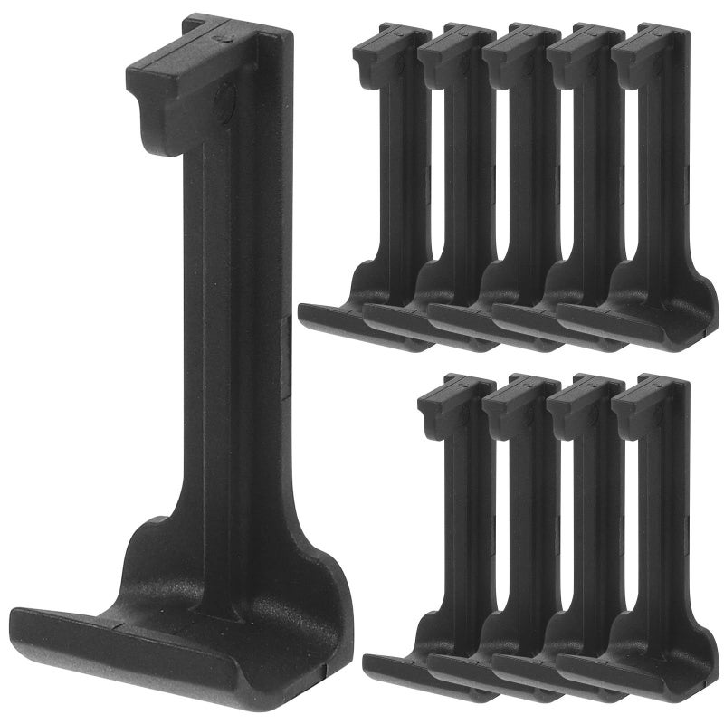 35mm Solar Panel Drain Clips Black Cleaning Clamps Water Drainage for Outdoor - Image 2