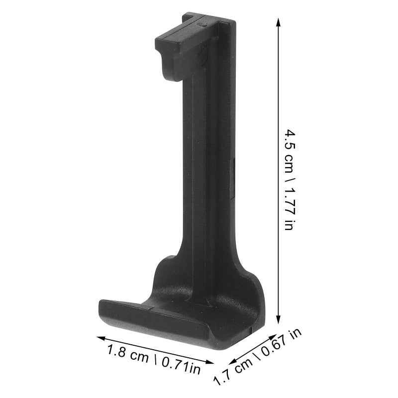 35mm Solar Panel Drain Clips Black Cleaning Clamps Water Drainage for Outdoor - Image 3